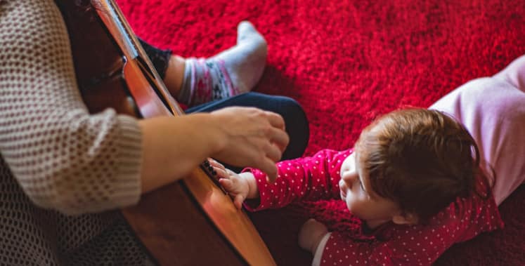 Playing Guitar